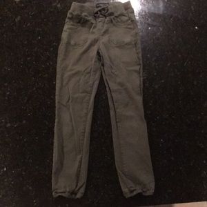 Girls army green pants from Tully’s